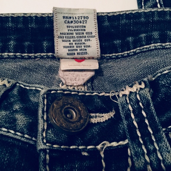 True Religion Bootcut Jeans Size 28 - Picture 4 of 8